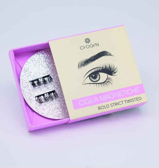 Kräftige, strenge, gedrehte Magnetwimpern