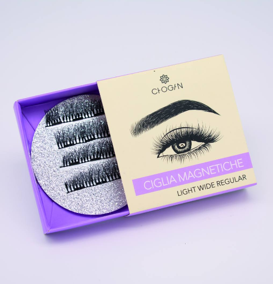 Leichte, breite, reguläre magnetische Wimpern
