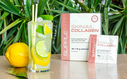 Skinail Collagen Chogan Supplefit, boîte de 30 sachets de 21 g