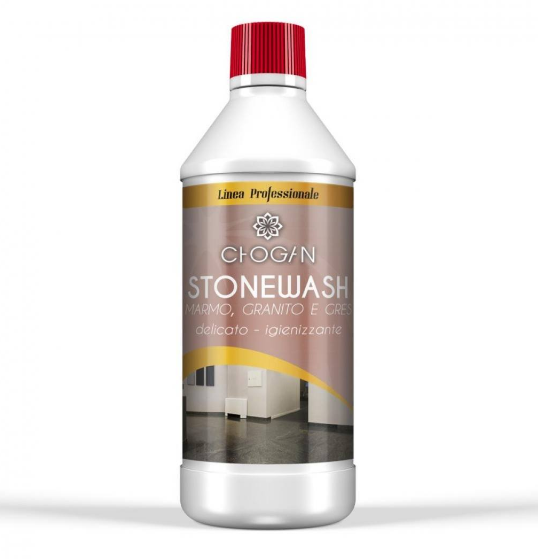 Stonewash détergent assainissant auto-polissant - marbre, granit, grès (750 ml)