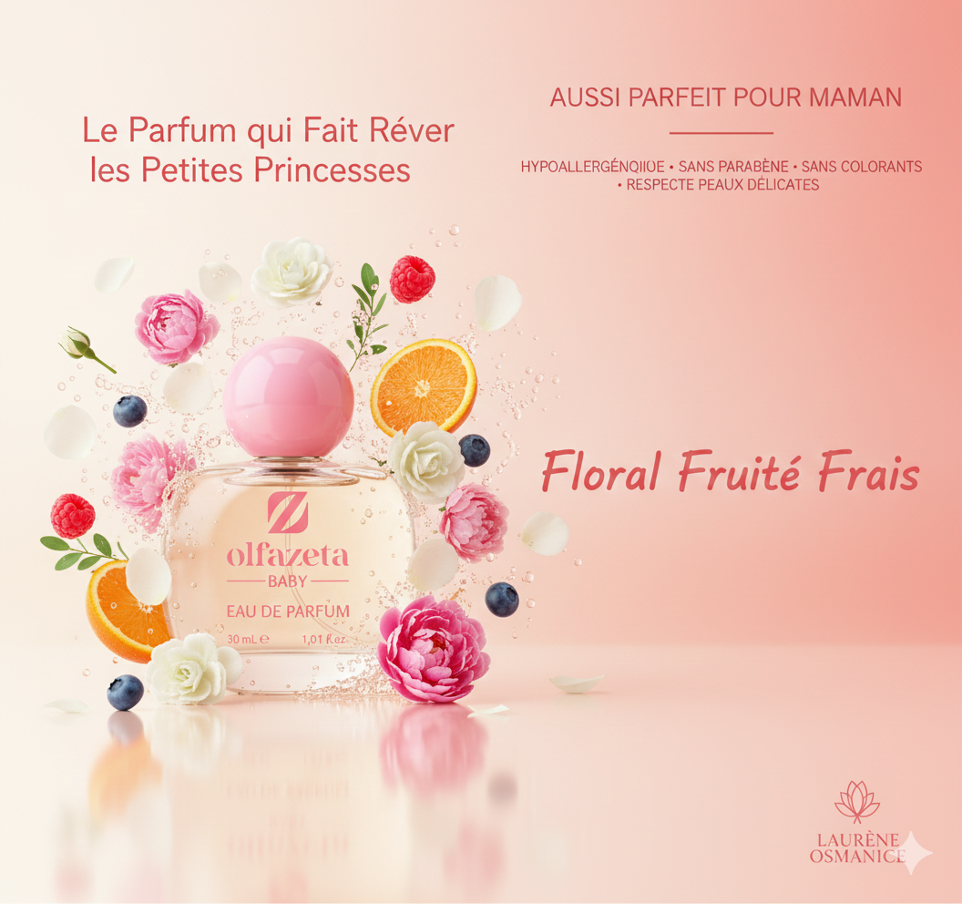 Parfum fille N° 058  – hypoallergénique 30 ml