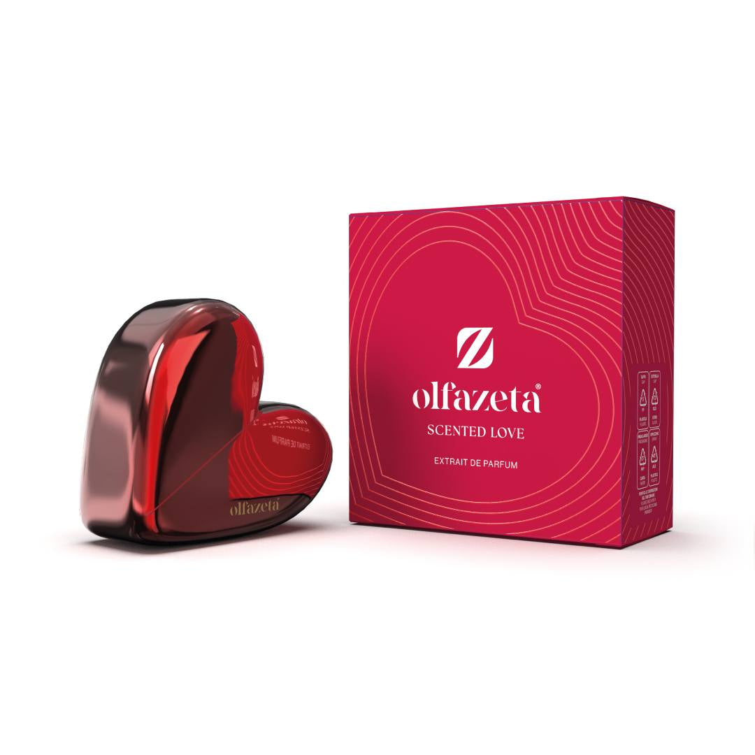Chogan Scented Love Ambre Vanillé flacon cœur