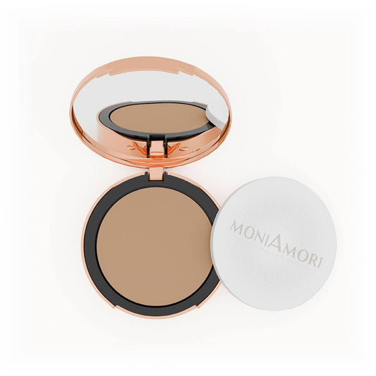 Fond de Teint Compact SPF 30 Solar Defence Amaretto 8 g – Chogan MM006